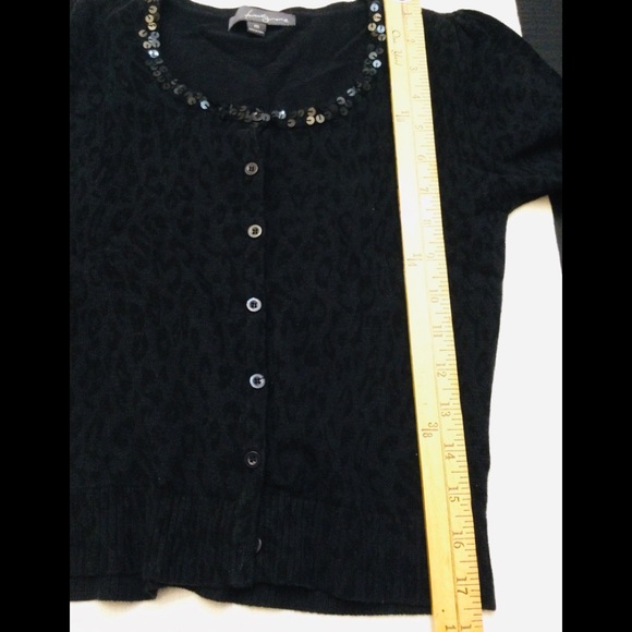 Twenty One sequence Black Blue Leopard Pattern M - Picture 2 of 5